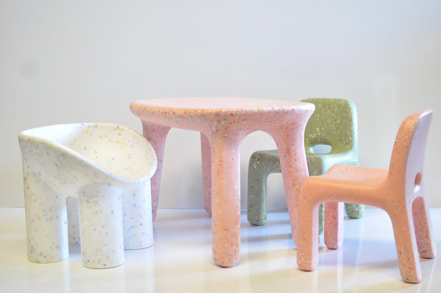Confetti x Roly Poly Set (1 Confetti Chair & 1 Roly Poly Chair)