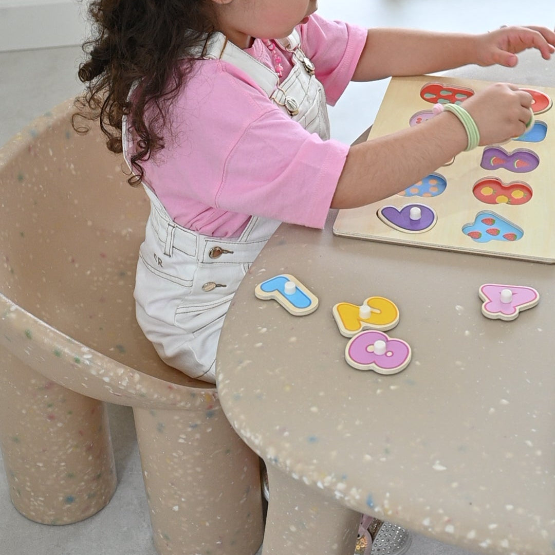 Speckles Roly Poly replica kids chair