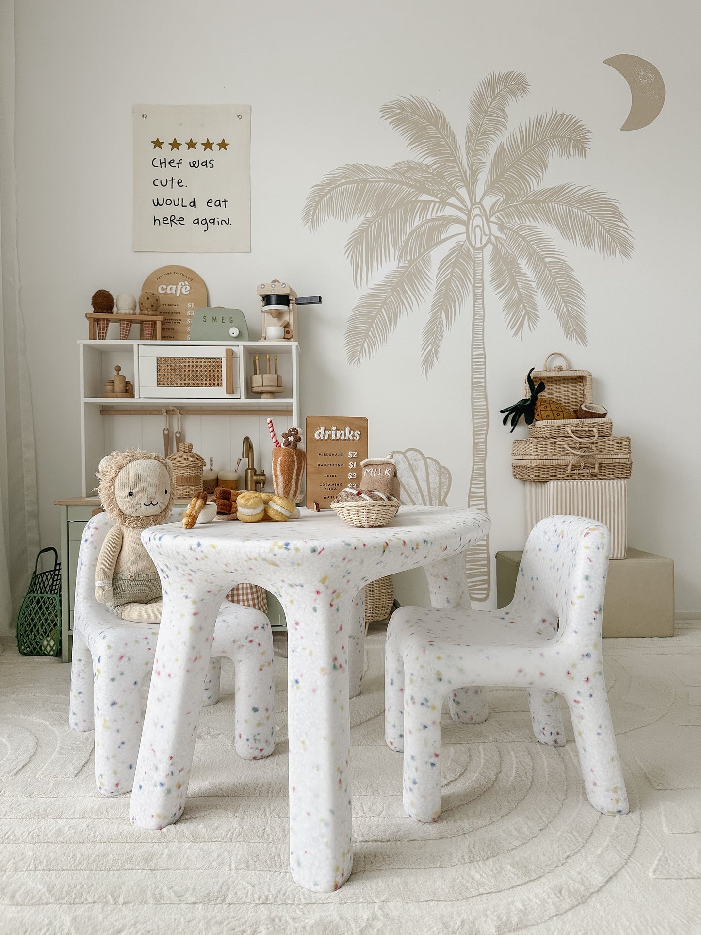 Confetti Table & 2 Chair Set